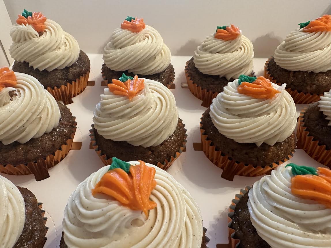 Carrot Cake Cupcakes Half Dozen