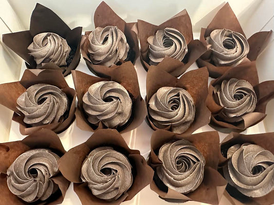 Chocolate on Chocolate Cupcakes